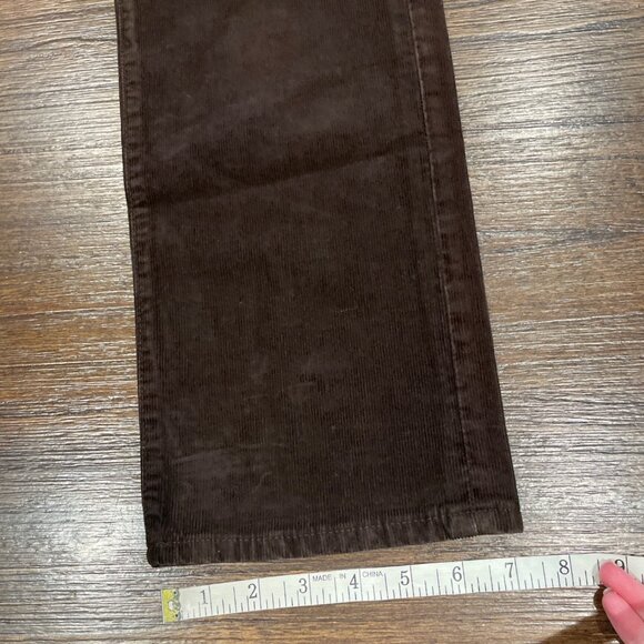 NWOT AG-ED Denim Men's 32x33.5 The Everett Slim Straight Pant Brown Corduroy - Picture 9 of 9